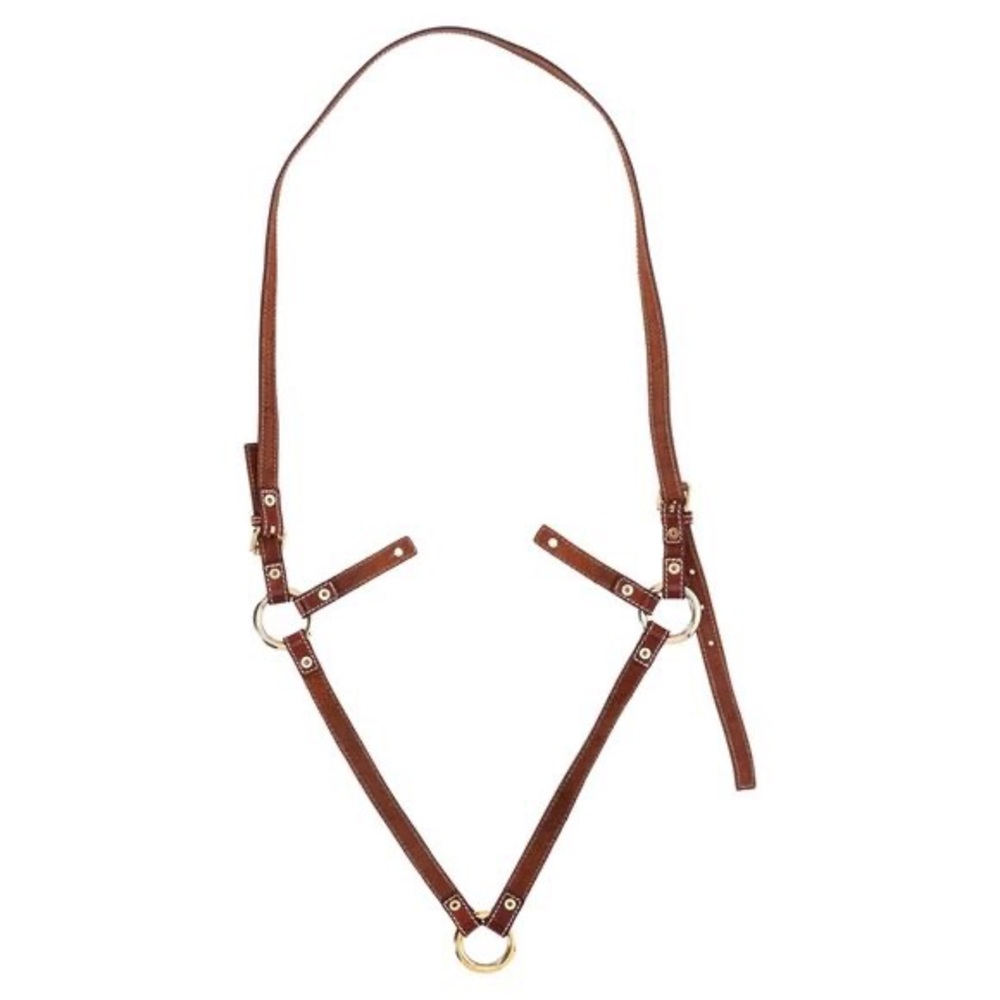 Dsquared2 Harness Belt in Brown Leather